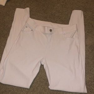 Boutique white jeggings